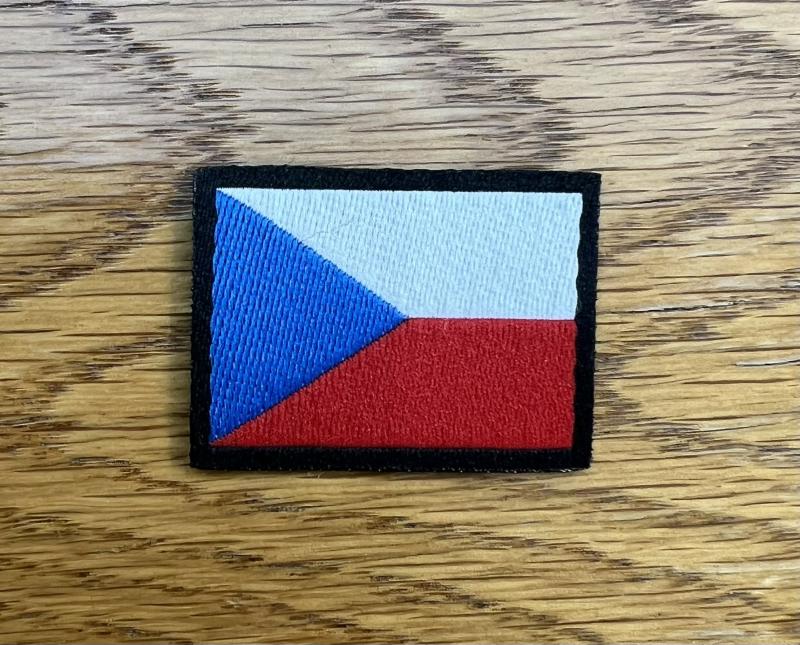 Czech Republic National Flag Arm Patch