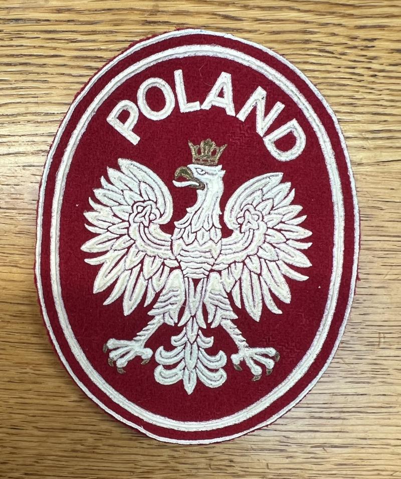 Poland Nationality Patch For UN United Nations Missions