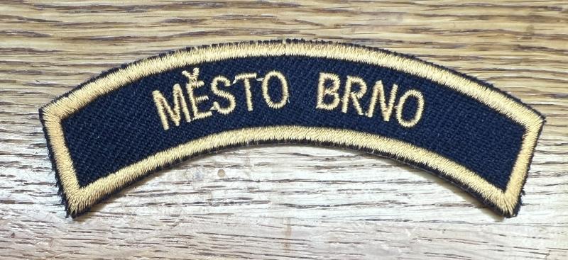Czech Republic City of Brno Police Title