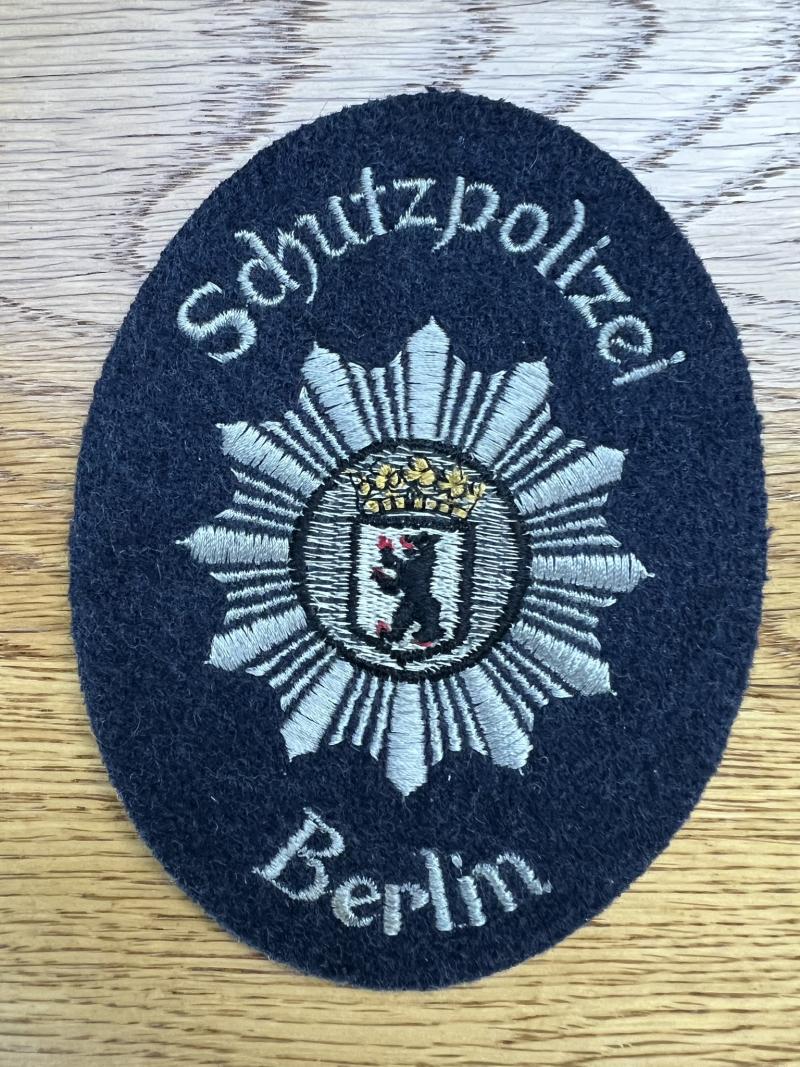 German Schutzpolizei  Berlin