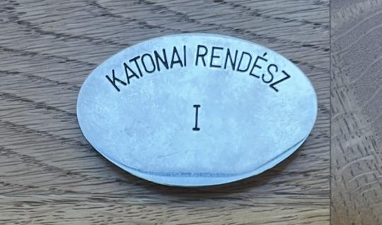 Hungary Military Police Katonai Rendesz ID Disc