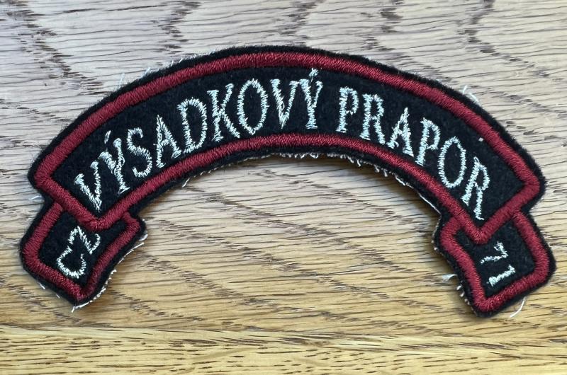 Slovakia Visadkovy Prapor Parachute Battalion Scroll