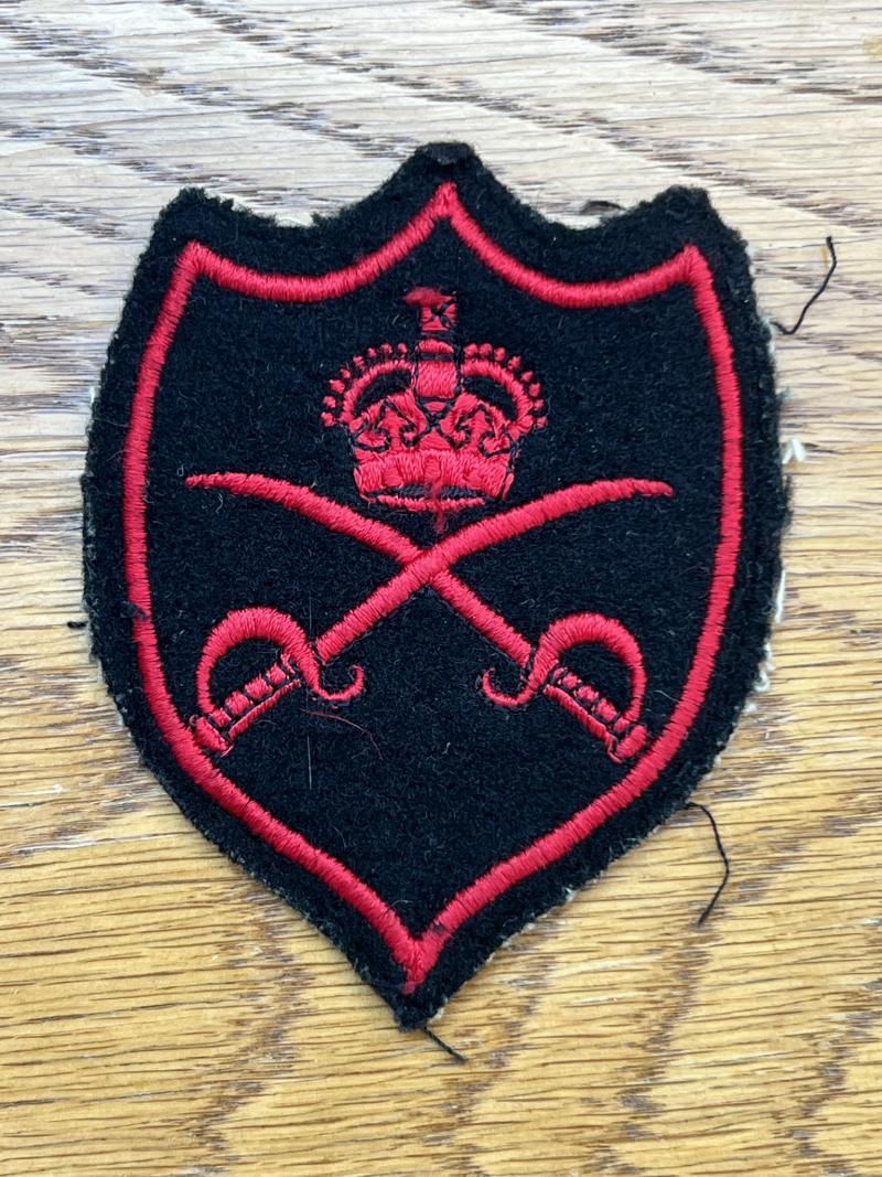 Army Physical Training Corps Kings Crown Track Suit Patch