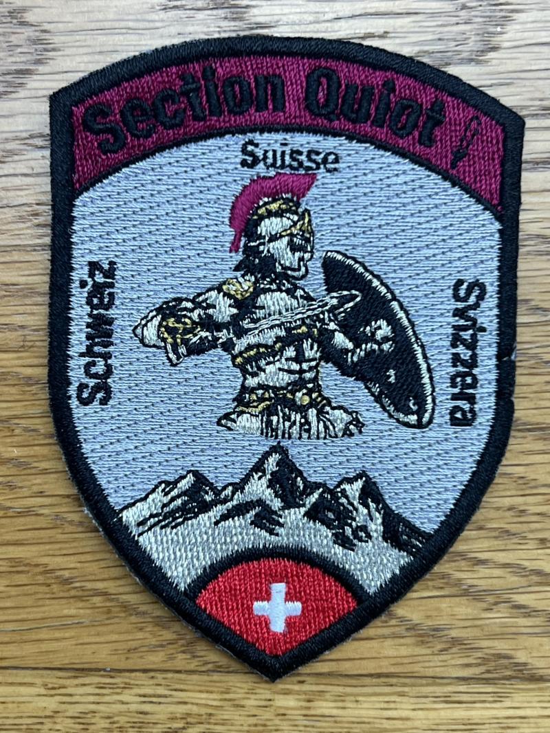 Switzerland Military Police Section Quiot