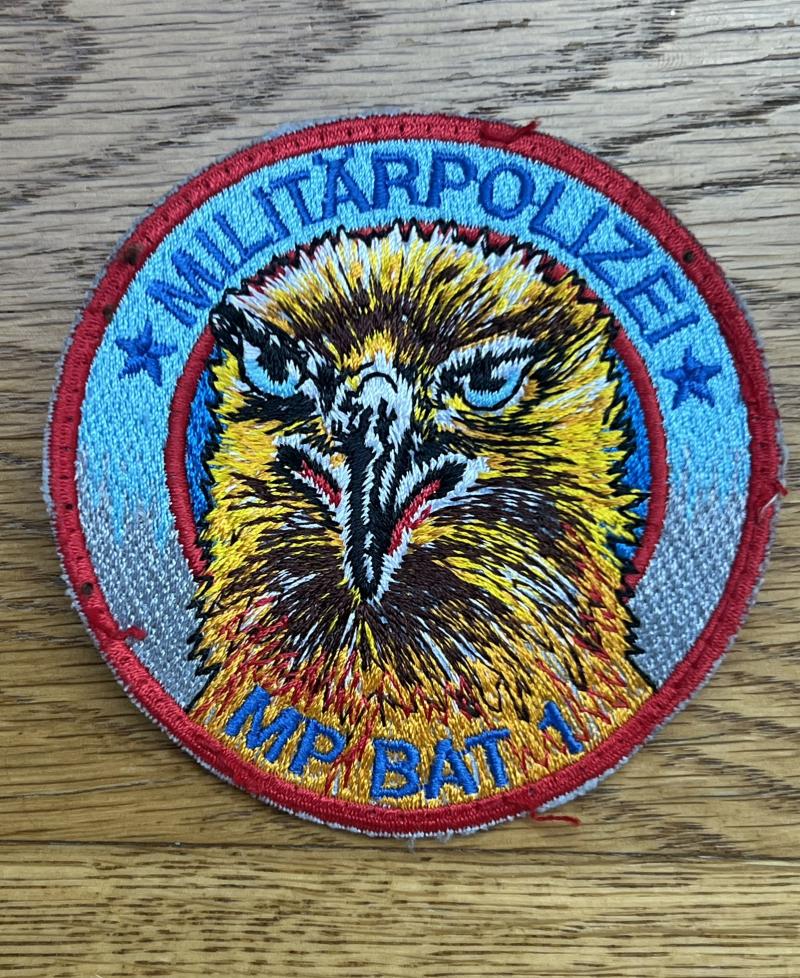 Switzerland Military Police Militarpolizei MP BAT 1 Blue