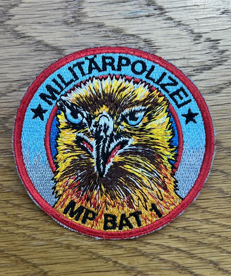 Switzerland Military Police Militarpolizei MP BAT 1 Black
