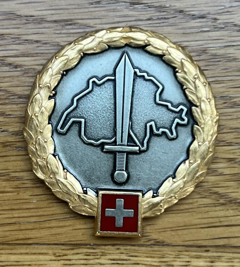 Switzerland Military Police Cap Badge