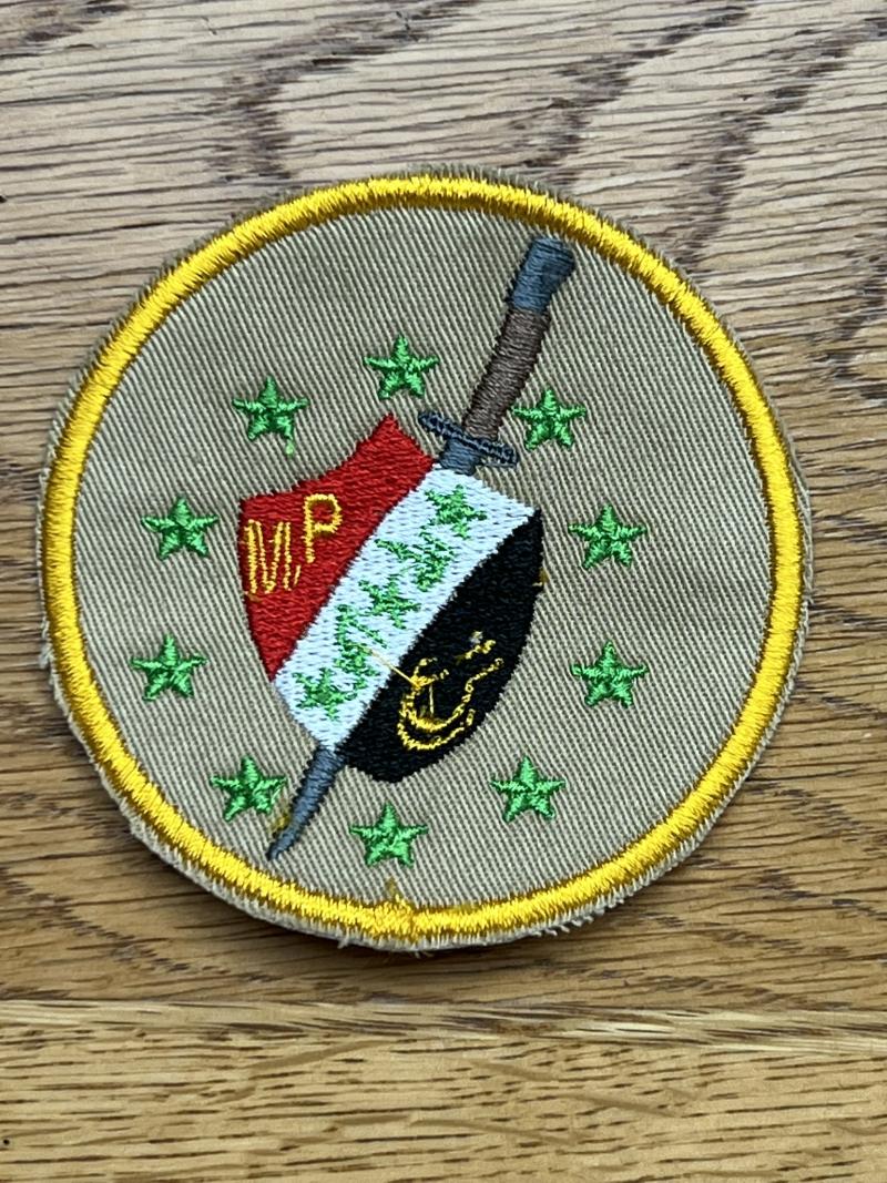 Iraq Military Police Patch