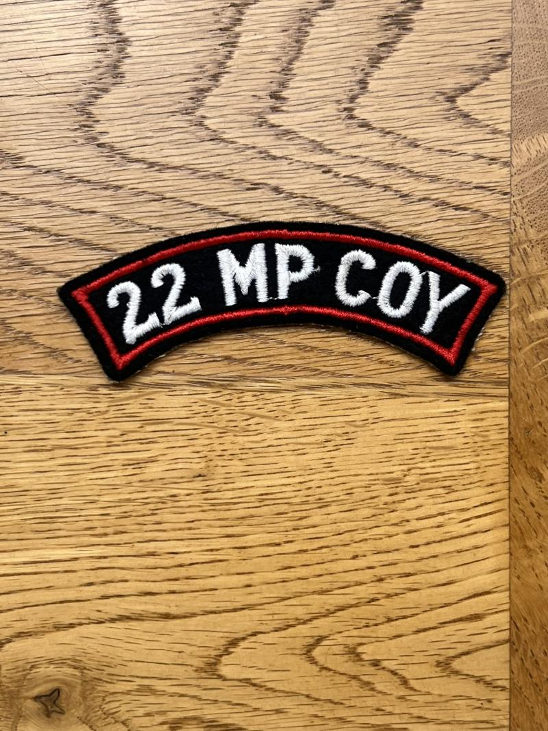 Ireland Poilini Airm Military Police 22 MP COY Title