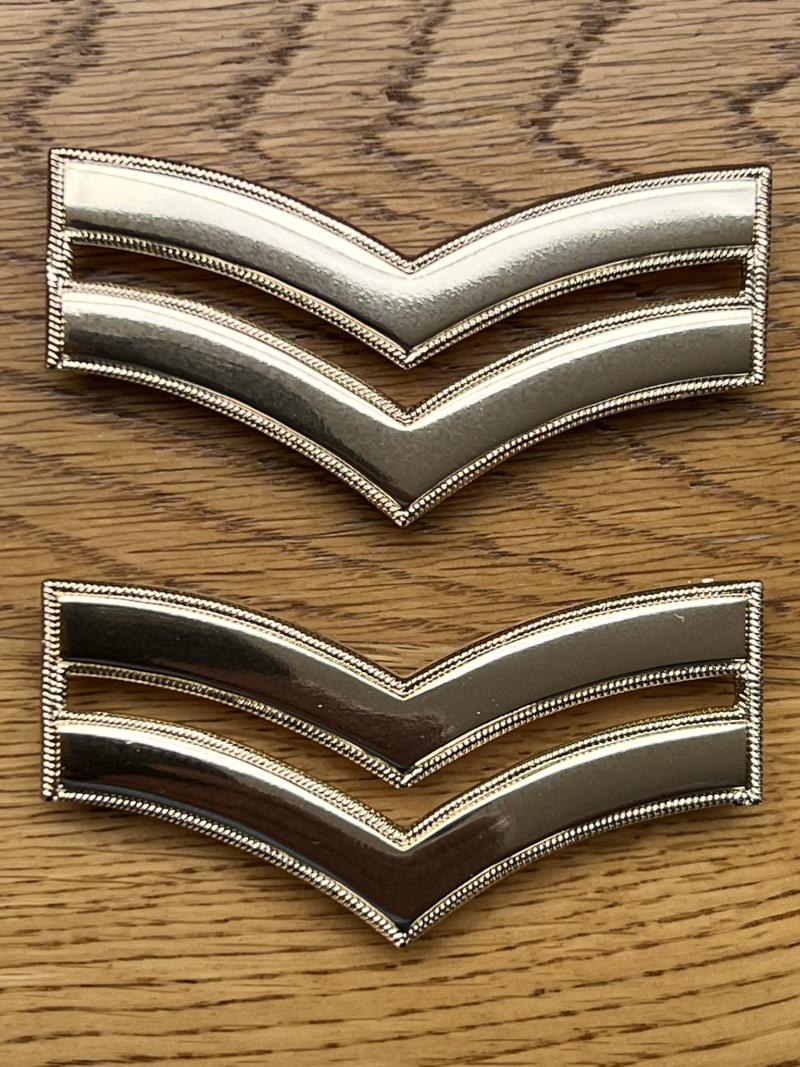 Anodised Corporal Rank Badges Pairs