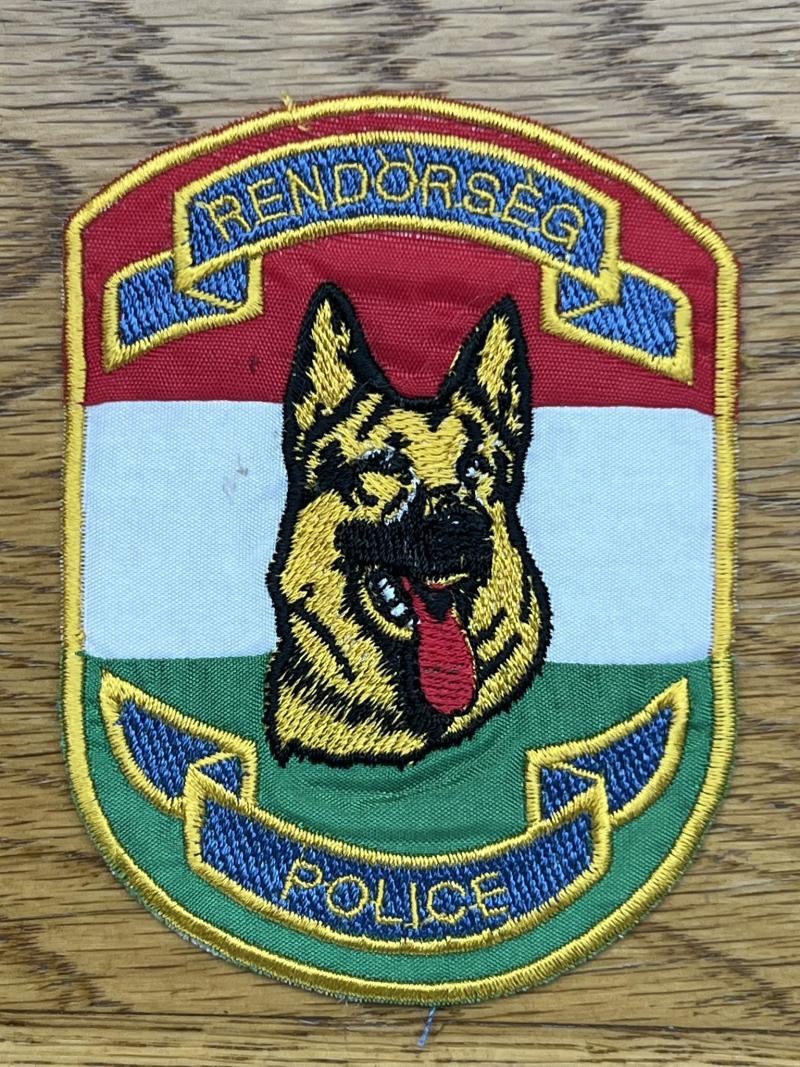 Hungary K9 Rendorseg Police