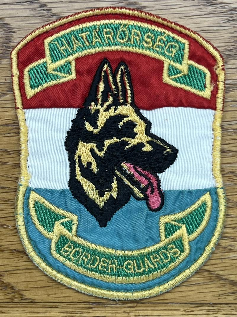 Hungary K9  Border Guard Hatarorseg Patch