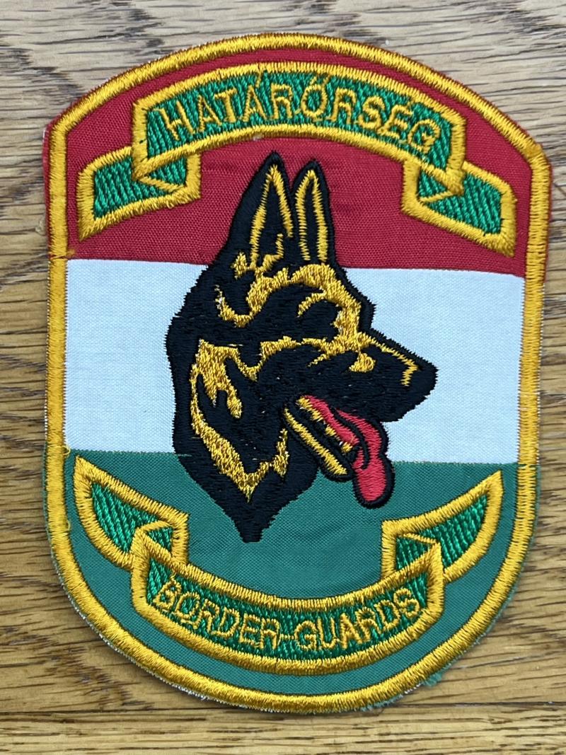 Hungary K9 Border Guard Hatarorseg Patch