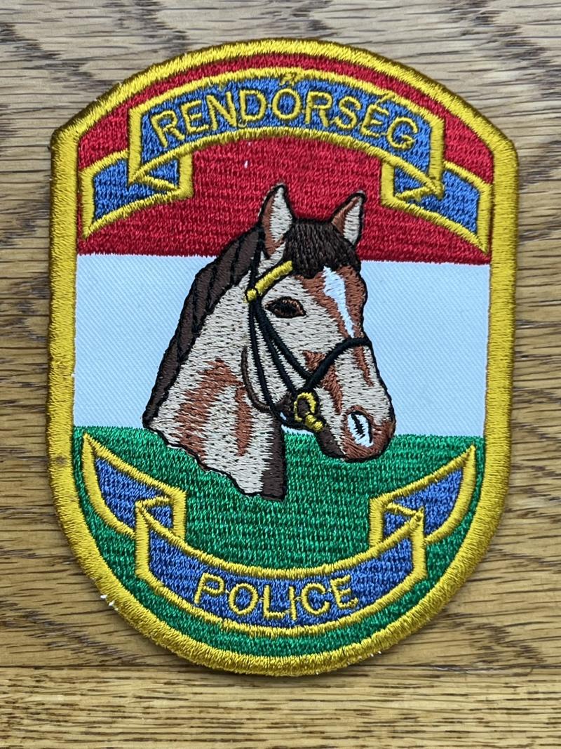 Hungary Mounted Police Patch