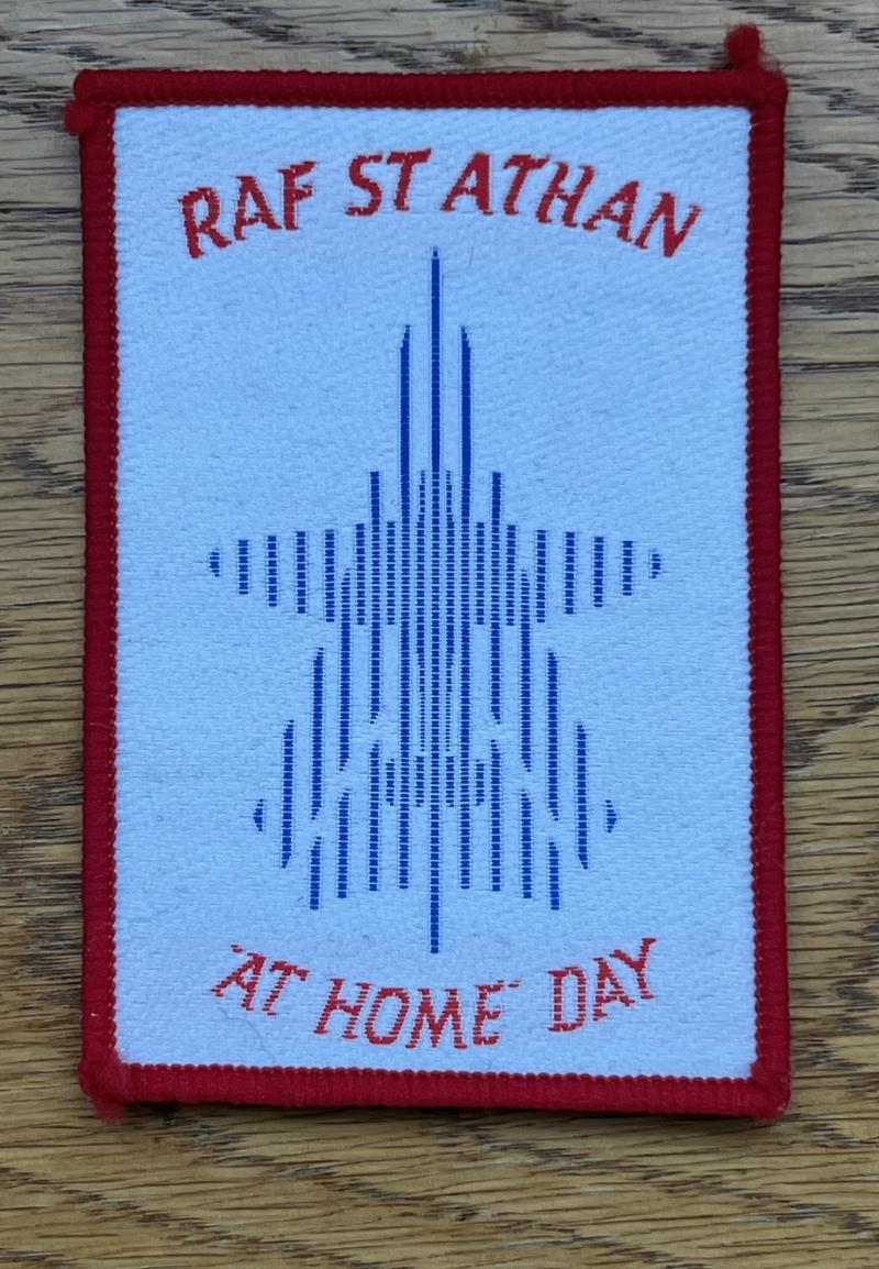 RAF ST Athan Patch Red Border