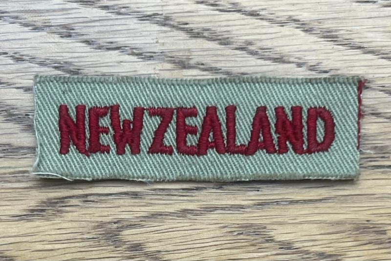 WW2 New Zealand Nationality Title Tropical Issue