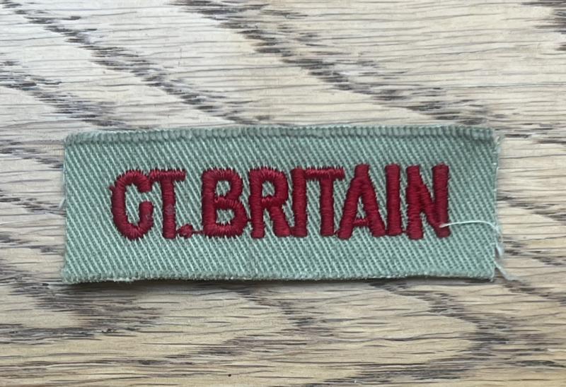 WW2 Great Britain Nationality Title Tropical Issue