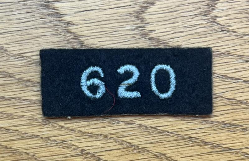 Air Training Corps ATC 620 Squadron Numerals