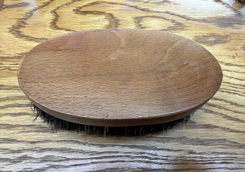 British Military Hair Brush Dated 1943 & Crows Foot