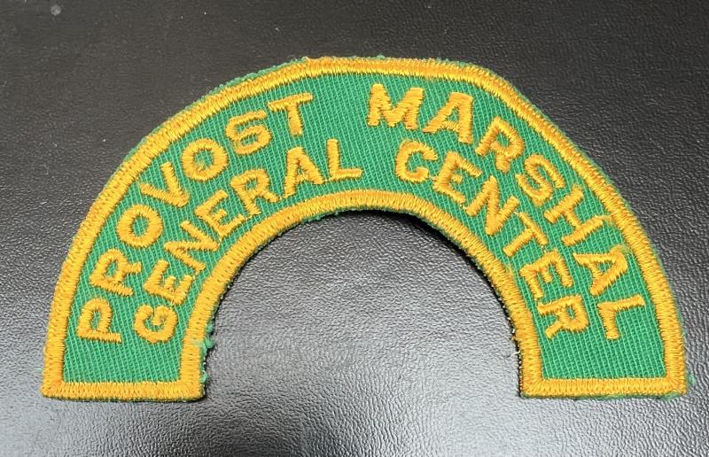 USA Provost Marshal General Center Arch