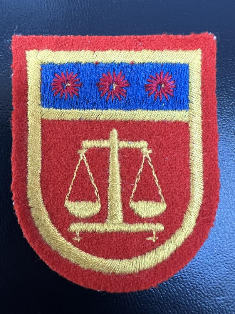 Northern Transvaal Military Police Patch 1950s