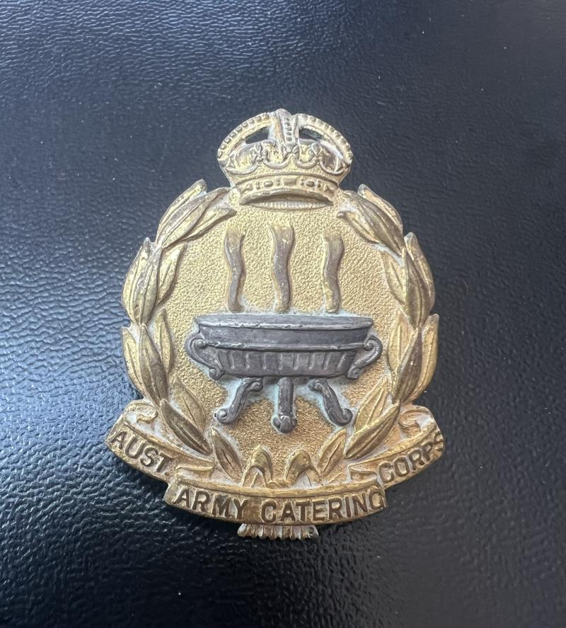 Australian Army Catering Corps Officers Hat badge