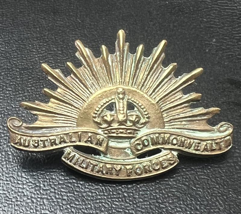 Australian Commonwealth Military Forces Collar Badge