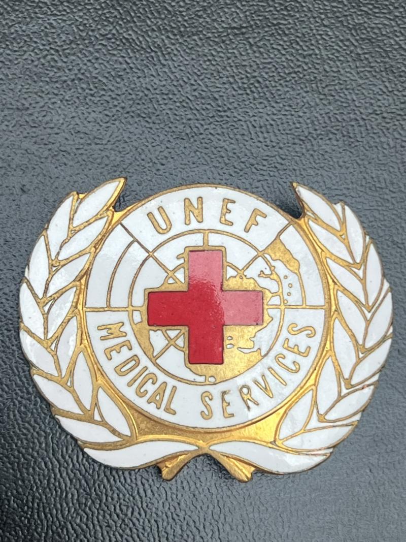 United Nations Emergency Force Medical Services Beret Badge