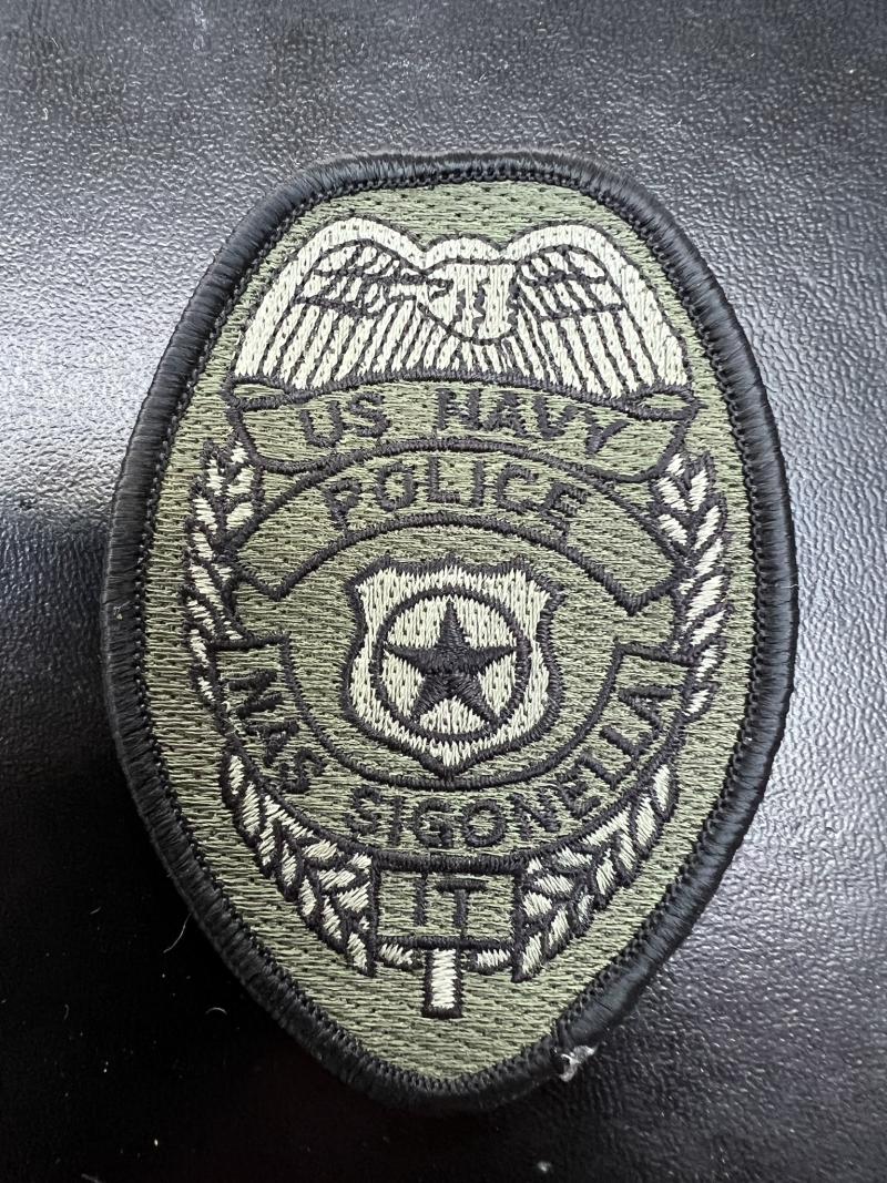 US Navy Police Naval Air Station Sigonella Italy