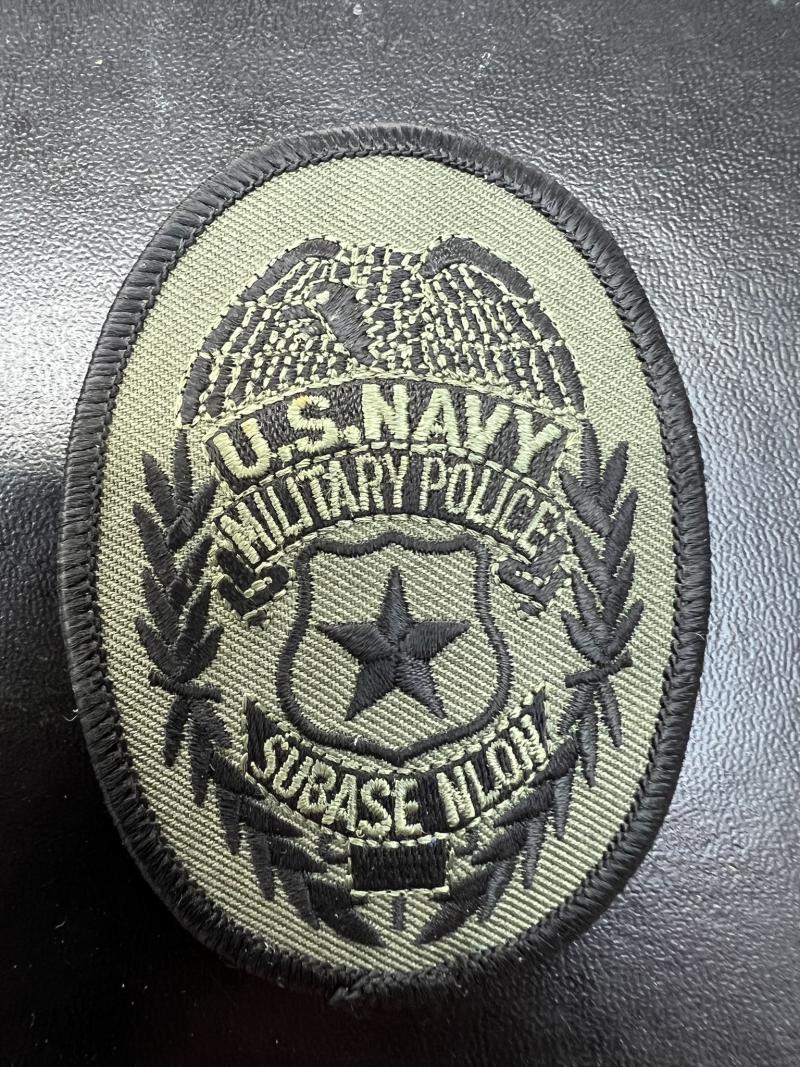 US Navy Military Police Subase NLon