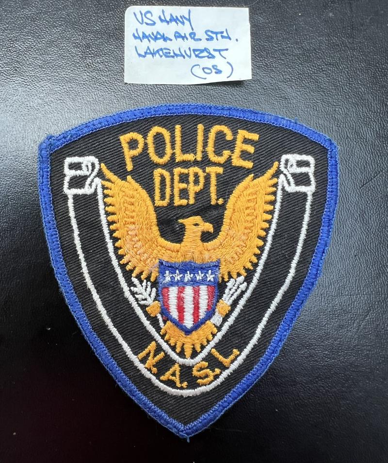 US Navy Police NASL Naval Air Station Lakenurst New Jersey