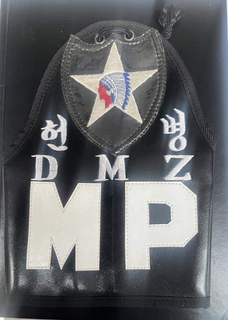 US Military police DMZ 2nd Infantry Division Korea Brassard