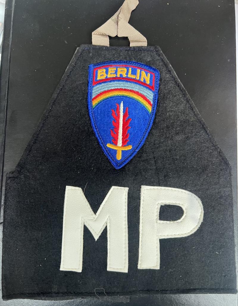US MP Berlin Brigade USFE Brassard