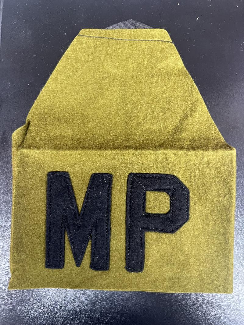 US MP Olive Green Felt Brassard