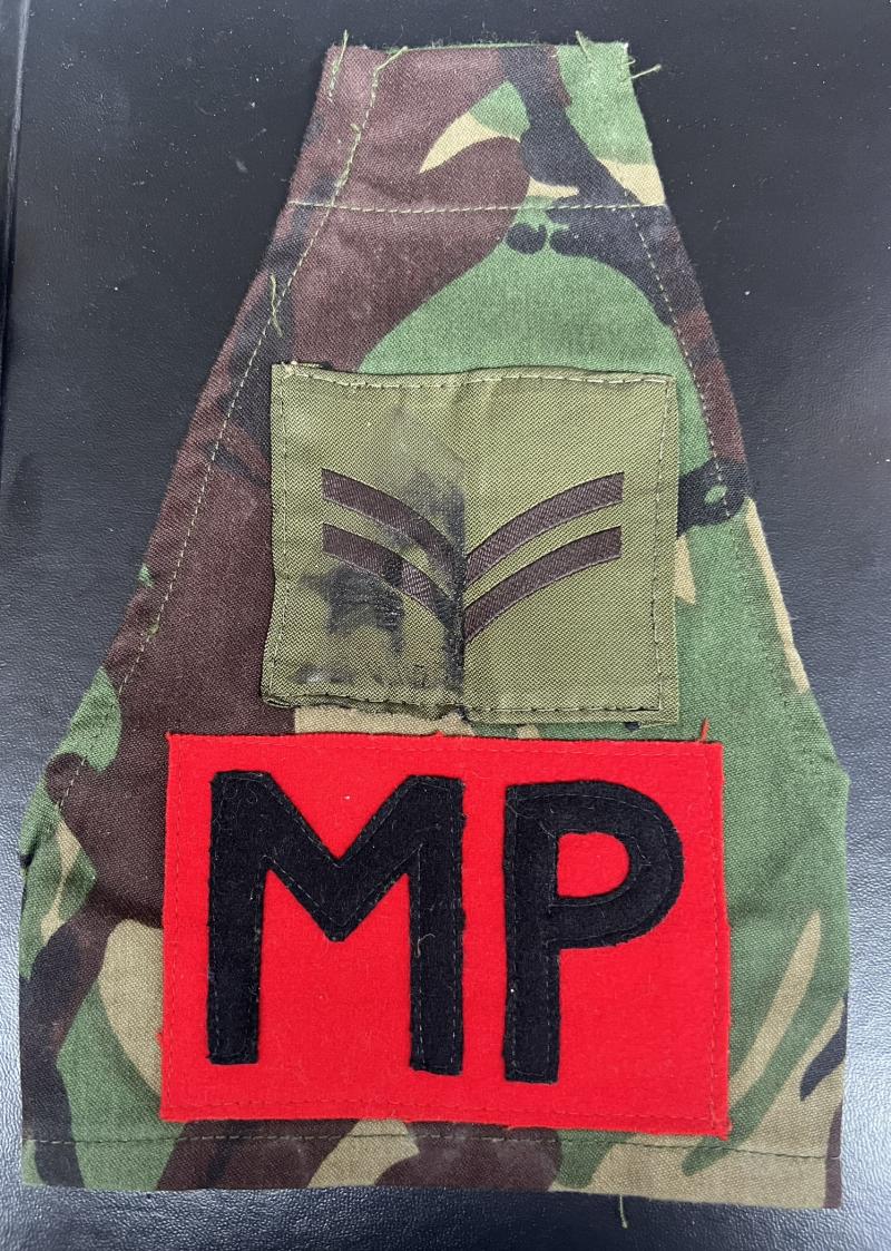 British Corporal MP Brassard RMP