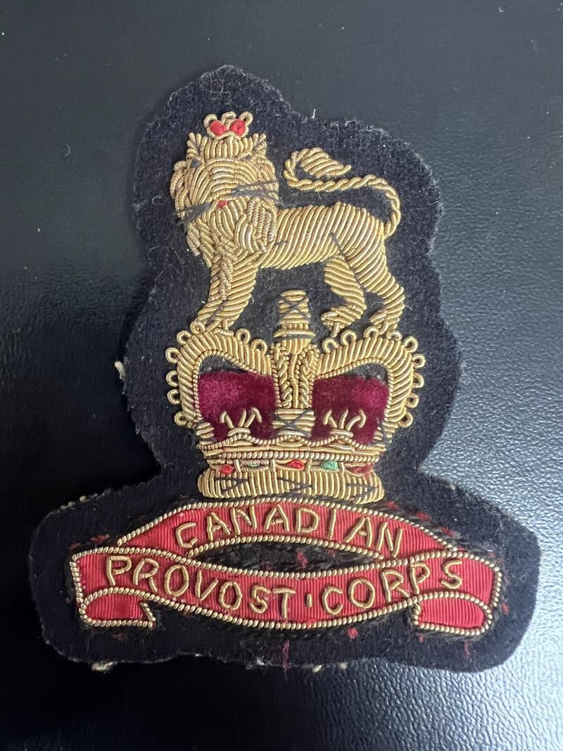 Canadian Provost Corps QC Badge