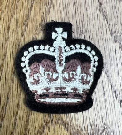 Canadian Women's Army Corps Staff Sergeants Crown