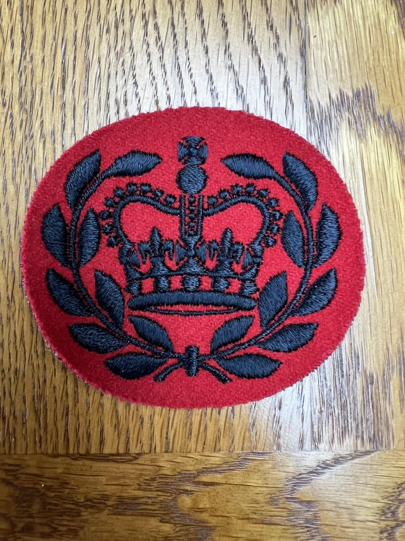 Canadian Rifles Warrant Officer Class 2 QC