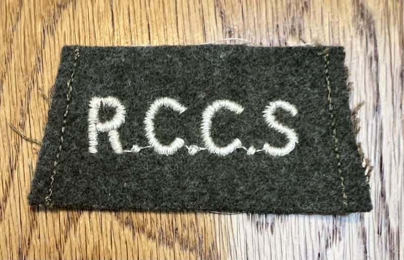 Royal Canadian Corps Signals Slip on Title WW2
