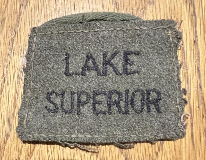 Canadian Lake Superior Slip on Titles WW2