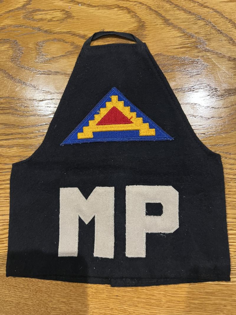 US 7th Army Military Police Brassard