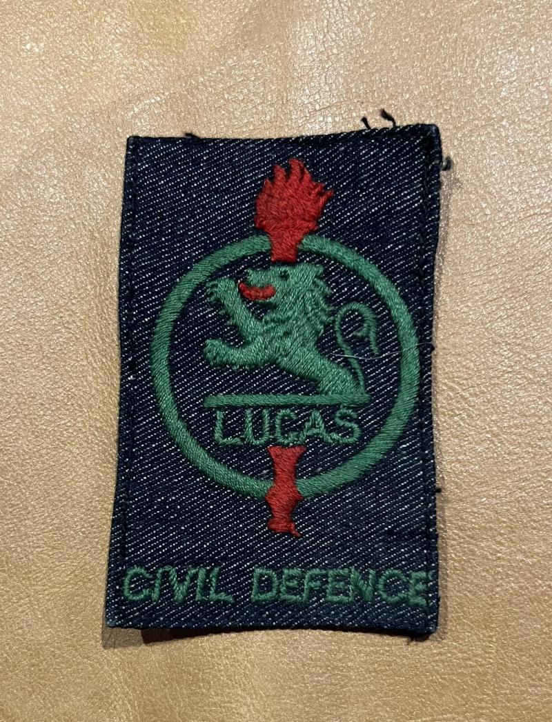 WW2 Lucas Civil Defence Patch