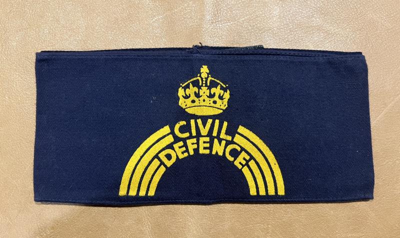 WW2 Civil Defence Printed Armband