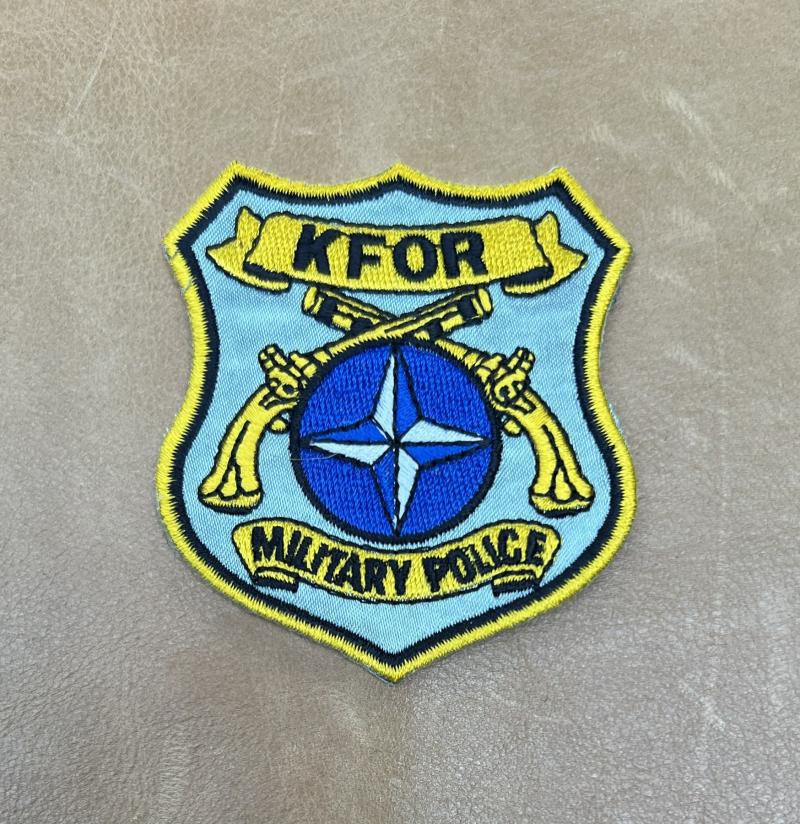 KFOR Military Police Patch
