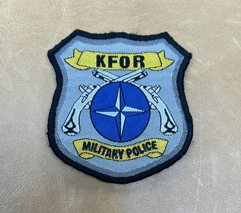 KFOR Military Police Patch Large