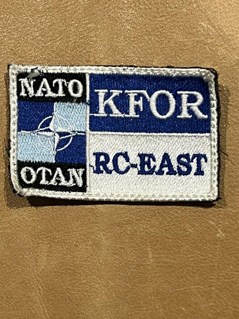 NATO OTAN KFOR RC EAST Kosovo