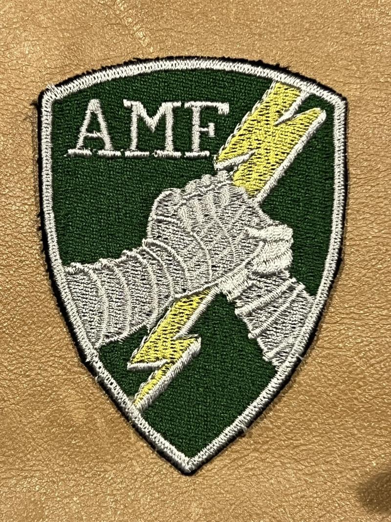 NATO AMF Allied Mobile Force Patch Large