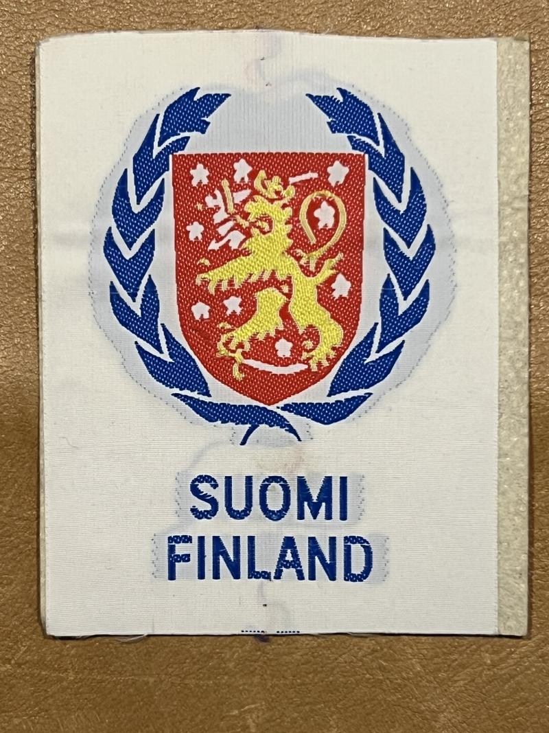 United Nations Finland Patch