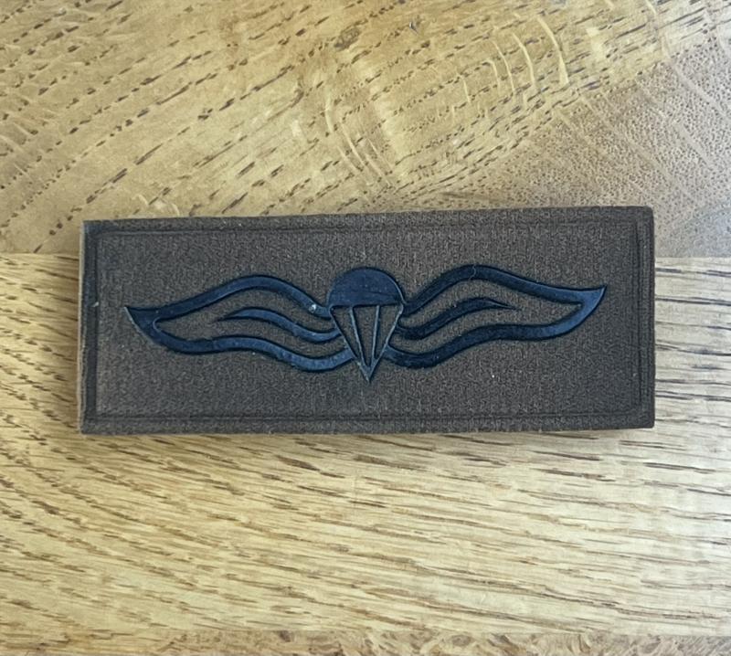 South African Army Parachute Wings Tupperware Material