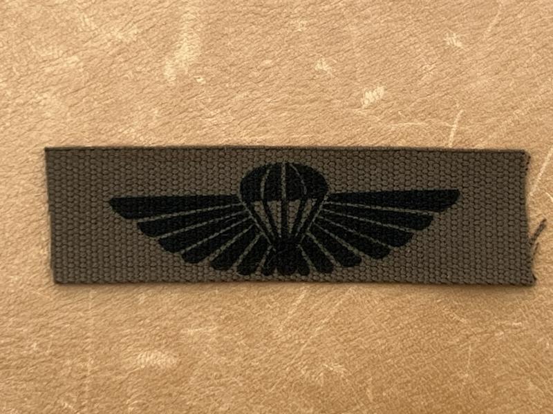 South Africa Army Air Dispatcher Instructor Para Wing